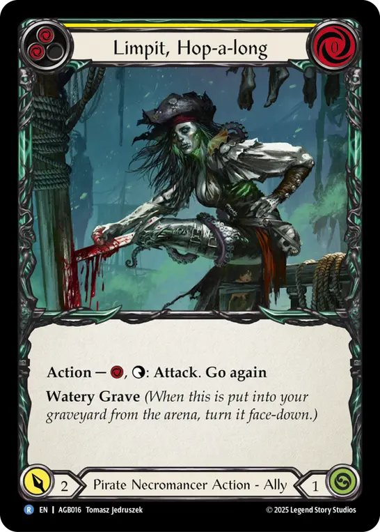 Limpit, Hop-a-long card image, pitch 2