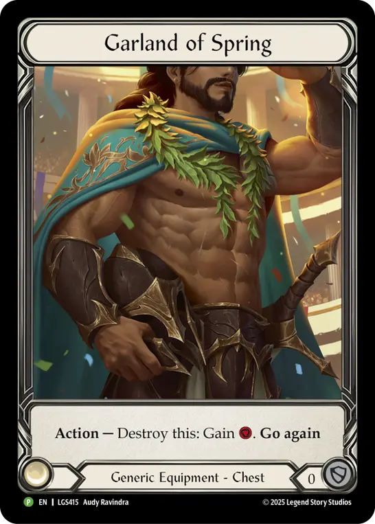 Garland of Spring card image