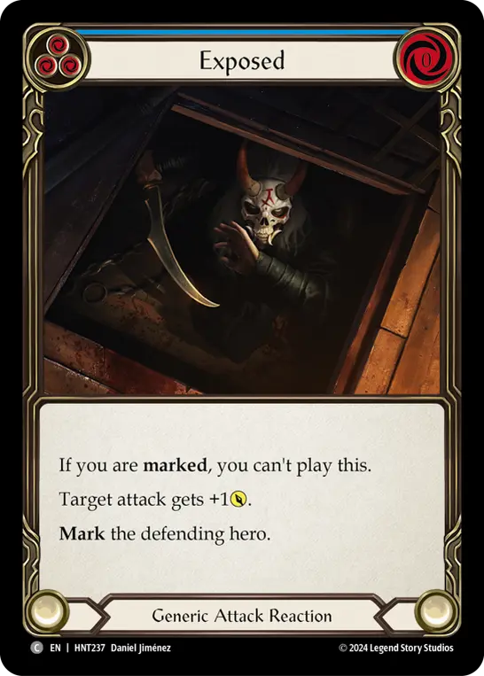 Exposed card image, pitch 3