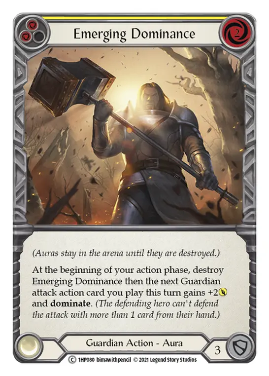 Emerging Dominance card image, pitch 2