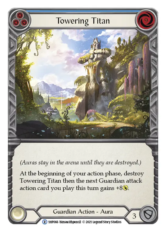 Towering Titan card image, pitch 3