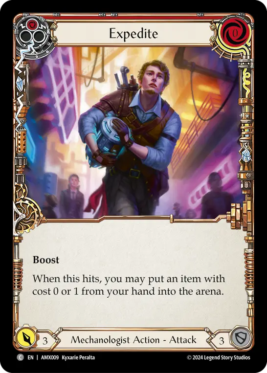 Expedite card image, pitch 1