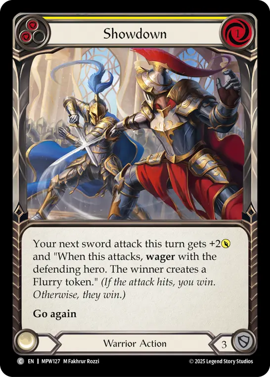 Showdown card image, pitch 2