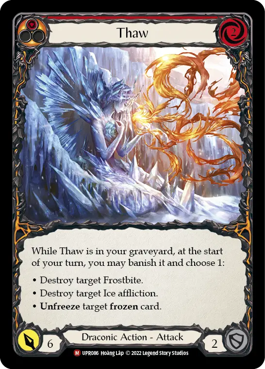 Thaw card image, pitch 1