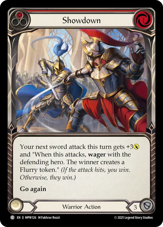 Showdown card image, pitch 1