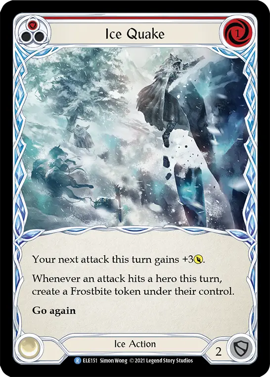 Ice Quake card image, pitch 1