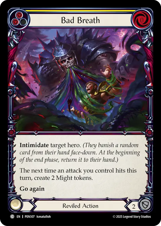 Bad Breath card image, pitch 2