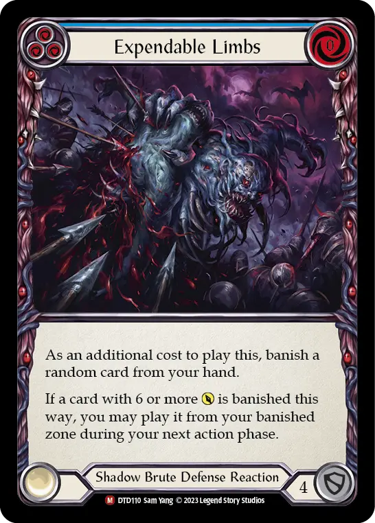 Expendable Limbs card image, pitch 3