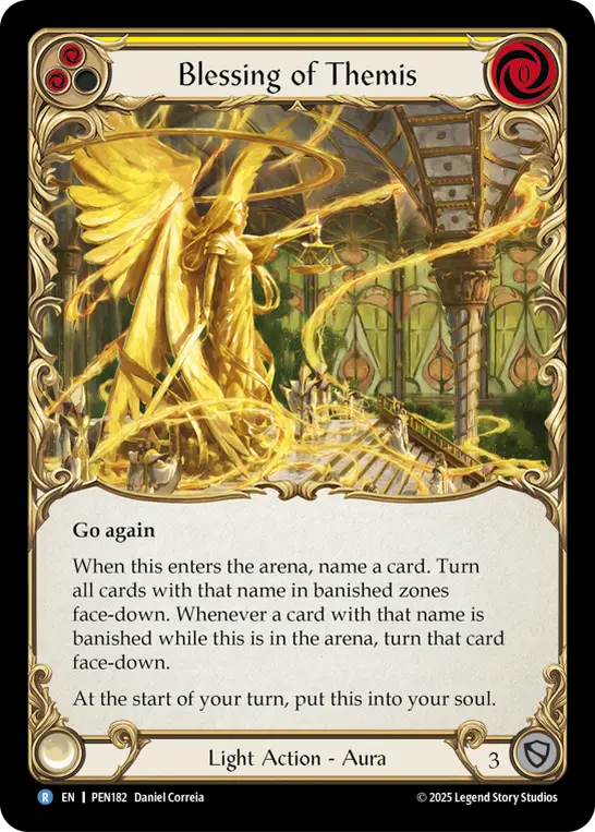 Blessing of Themis card image, pitch 2