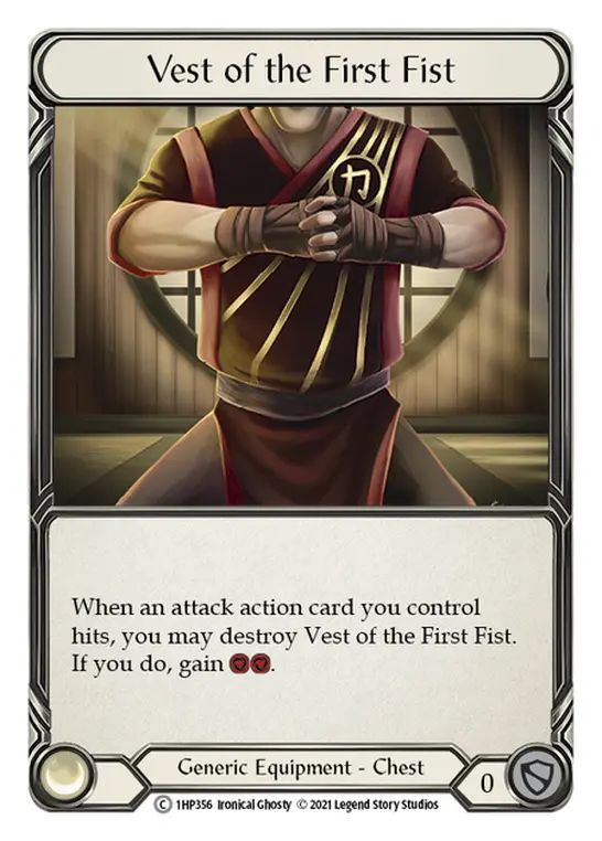 Vest of the First Fist card image