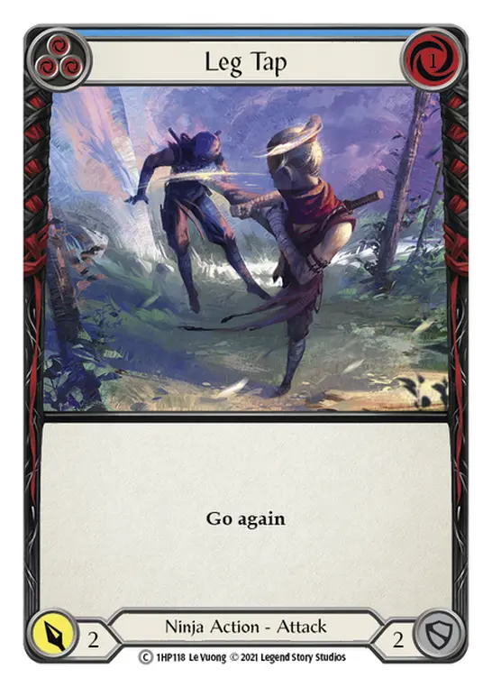 Leg Tap card image, pitch 3