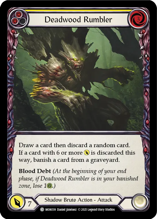 Deadwood Rumbler card image, pitch 2
