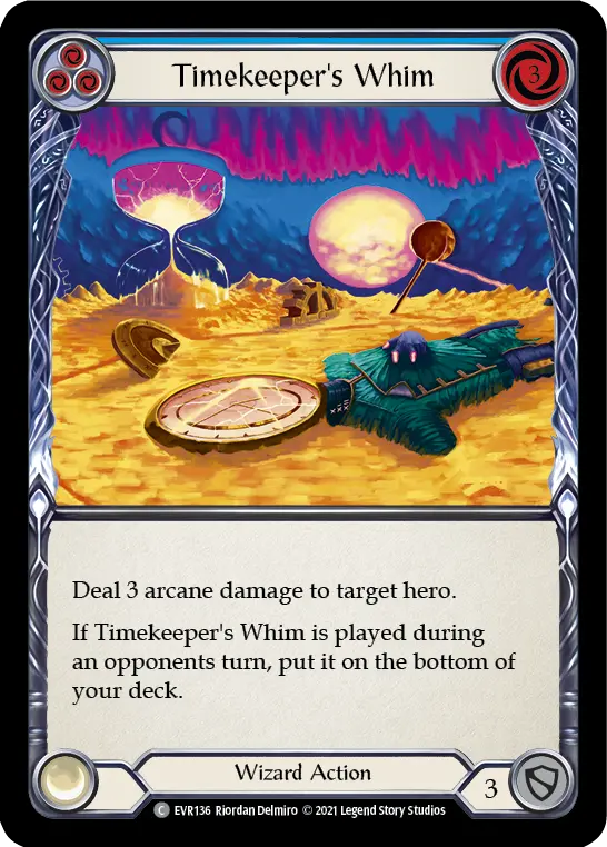 Timekeeper's Whim card image, pitch 3
