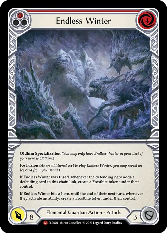 Endless Winter card image, pitch 1