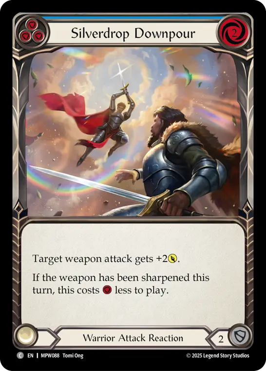 Silverdrop Downpour card image, pitch 3