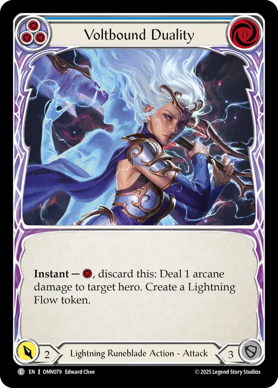 Voltbound Duality card image, pitch 3