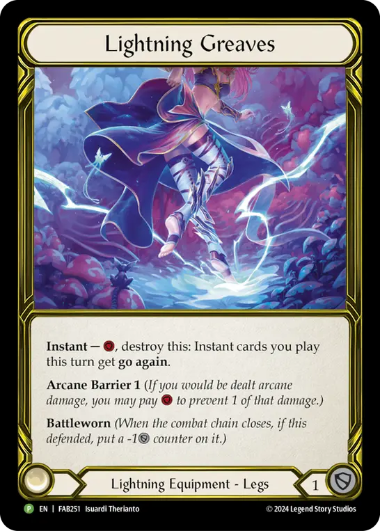 Lightning Greaves card image