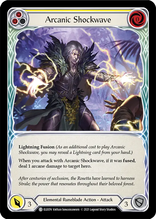 Arcanic Shockwave card image, pitch 2