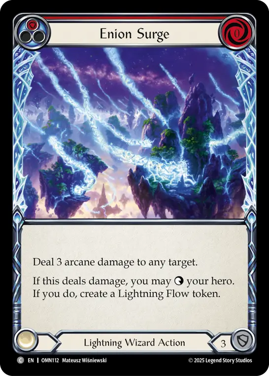 Enion Surge card image, pitch 1