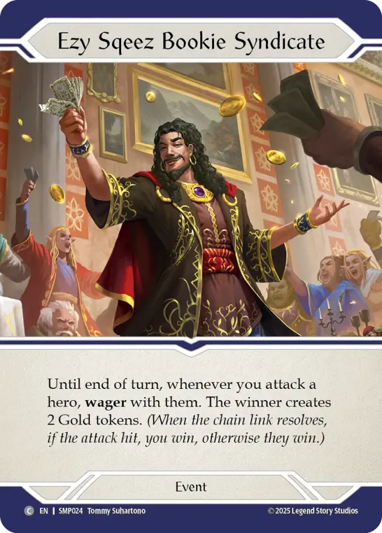Ez Sqeez Bookie Syndicate card image