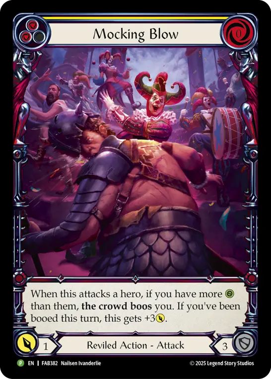 Mocking Blow card image, pitch 2
