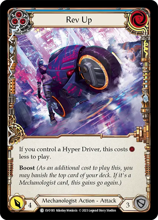 Rev Up card image, pitch 3