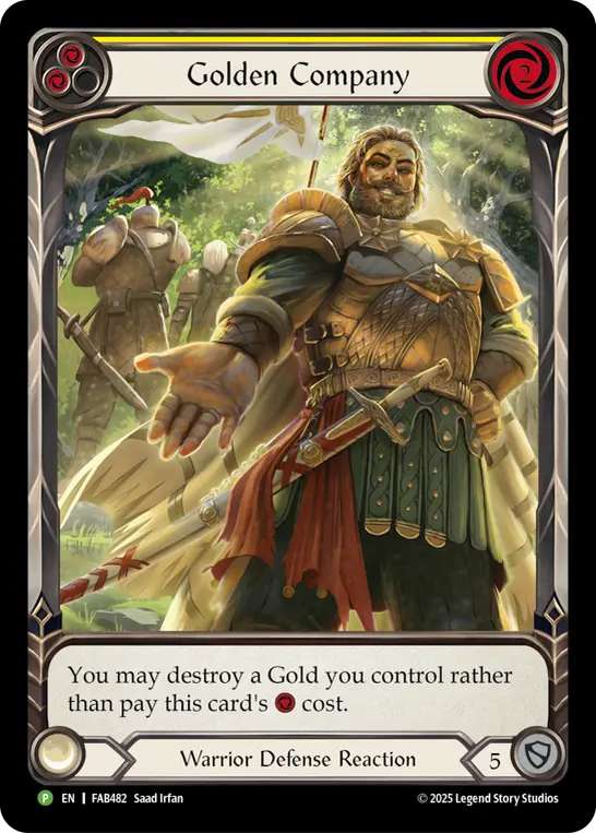 Golden Company card image, pitch 2