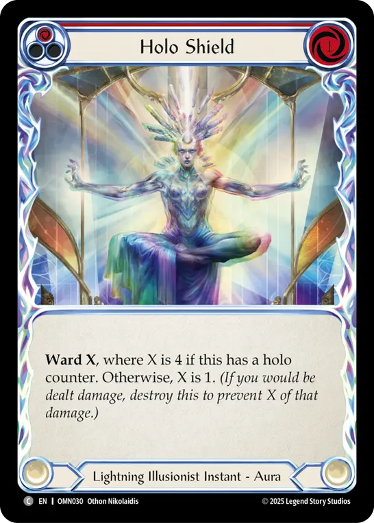 Holo Shield card image, pitch 1
