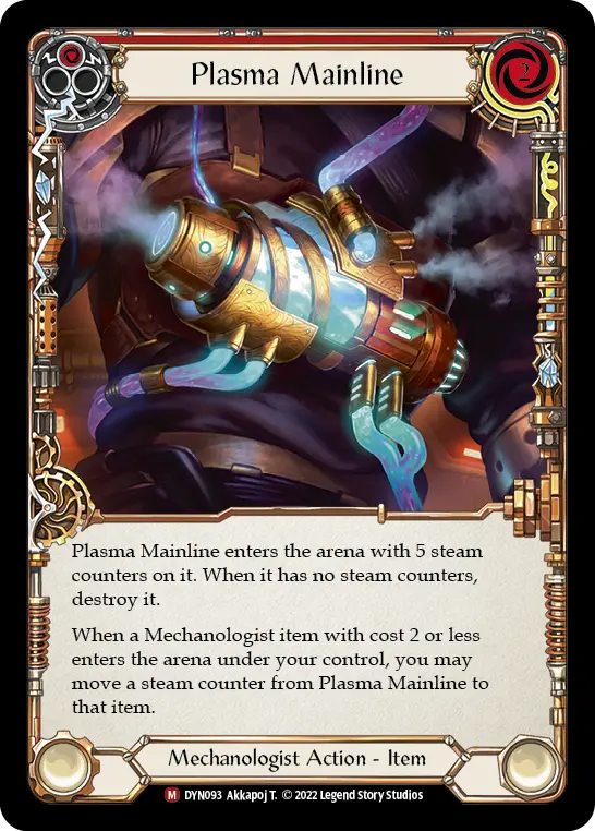 Plasma Mainline card image, pitch 1