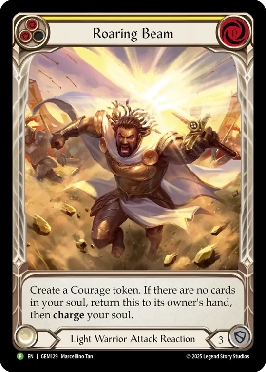 Roaring Beam card image, pitch 2