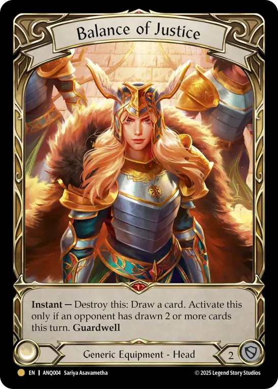 Balance of Justice card image