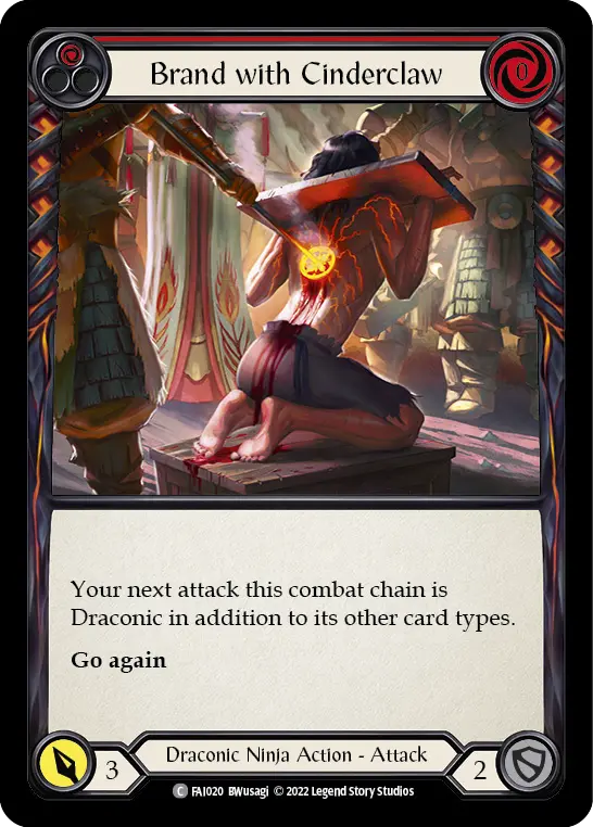 Brand with Cinderclaw card image, pitch 1