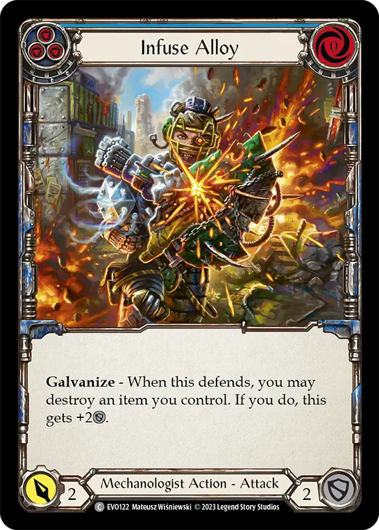 Infuse Alloy card image, pitch 3