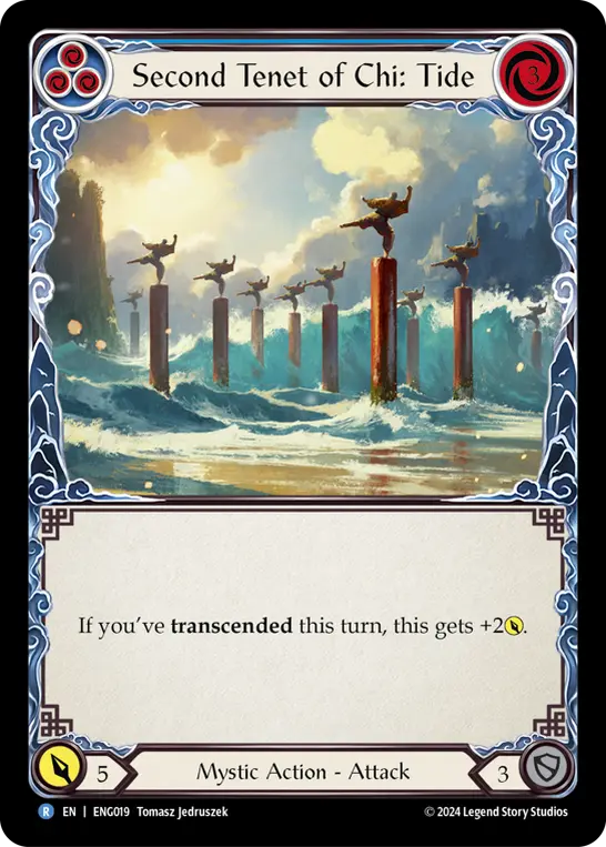 Second Tenet of Chi: Tide card image, pitch 3