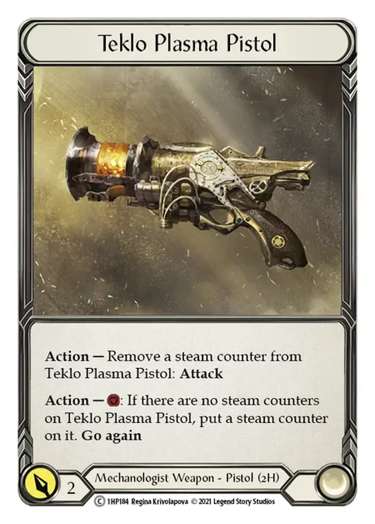 Teklo Plasma Pistol card image