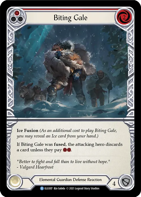 Biting Gale card image, pitch 1