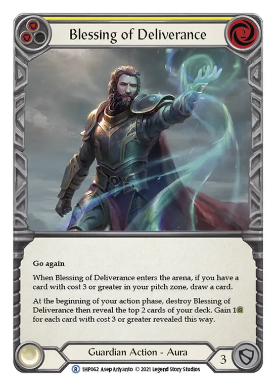 Blessing of Deliverance card image, pitch 2