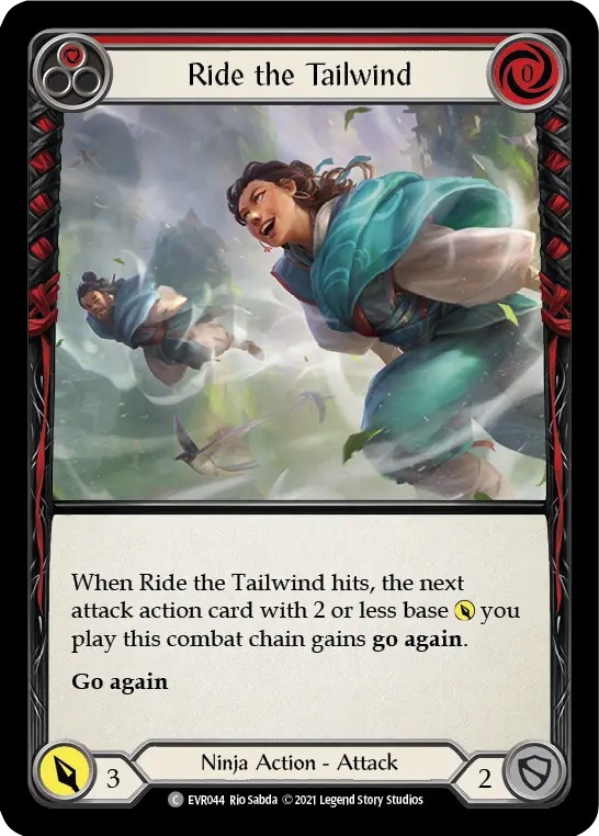 Ride the Tailwind card image, pitch 1