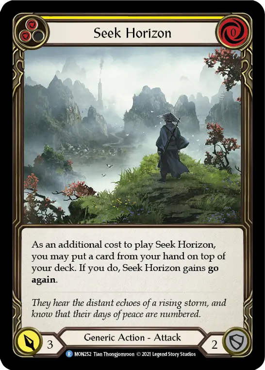 Seek Horizon card image, pitch 2