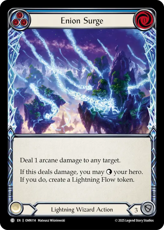 Enion Surge card image, pitch 3