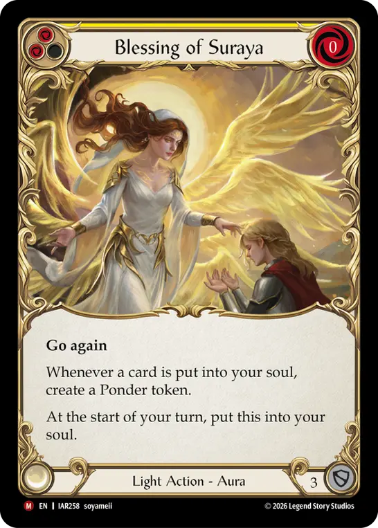 Blessing of Suraya card image, pitch 2