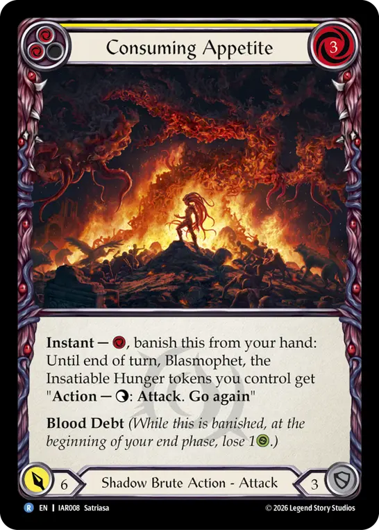 Consuming Appetite card image, pitch 2