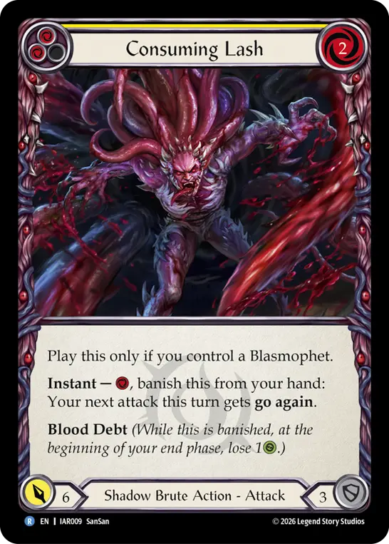 Consuming Lash card image, pitch 2