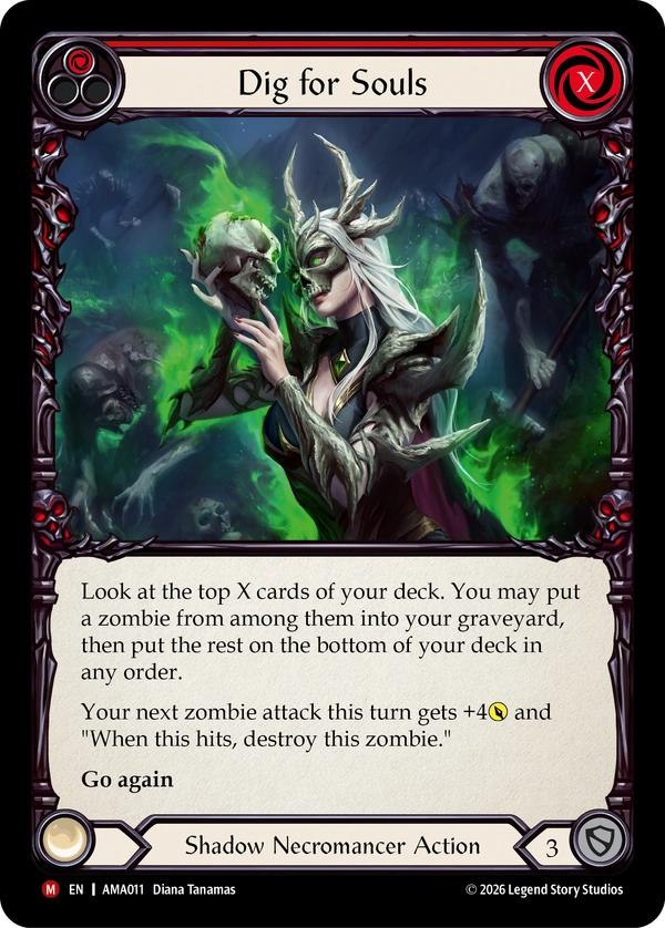 Dig for Souls card image, pitch 1