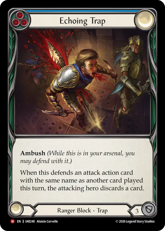 Echoing Trap card image, pitch 3