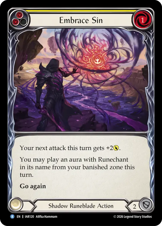 Embrace Sin card image, pitch 2