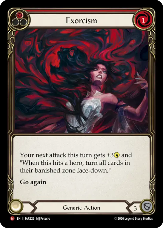Exorcism card image, pitch 1