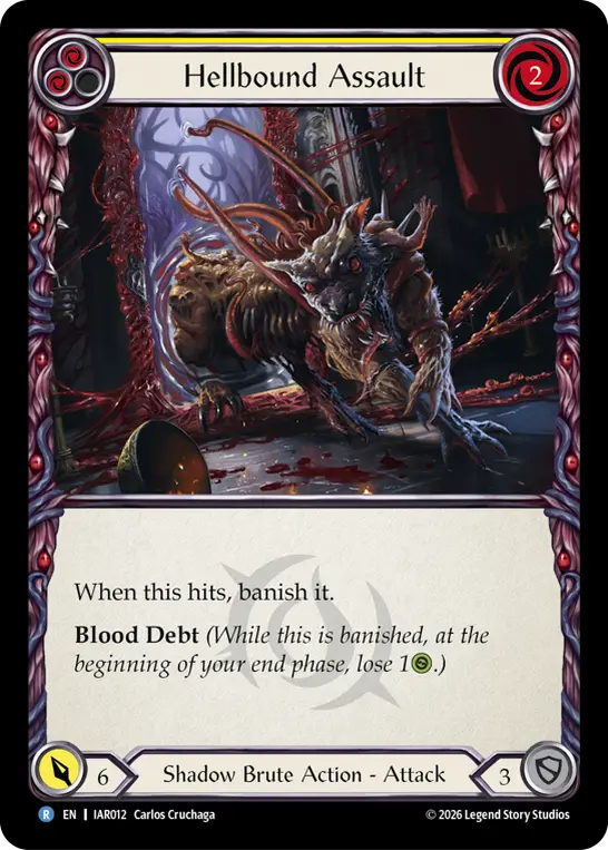 Hellbound Assault card image, pitch 2