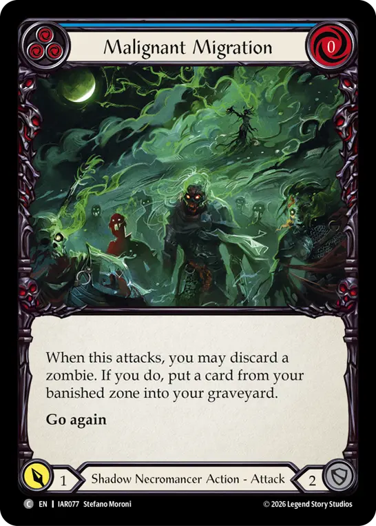 Malignant Migration card image, pitch 3
