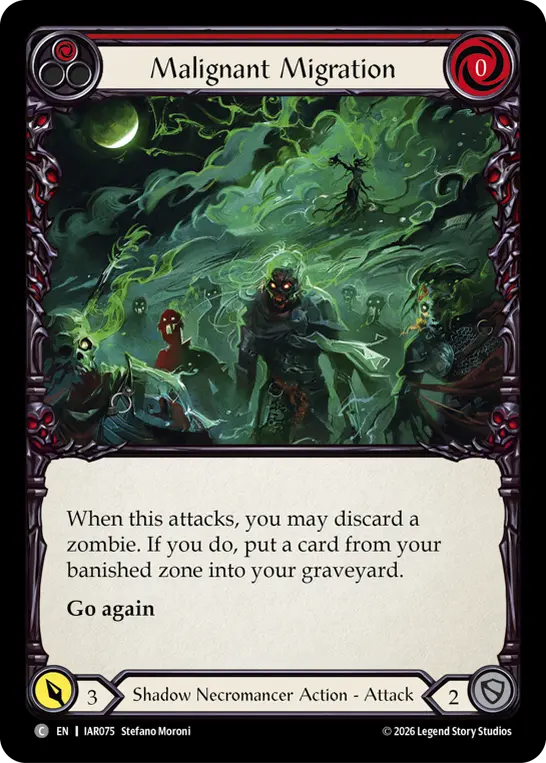Malignant Migration card image, pitch 1